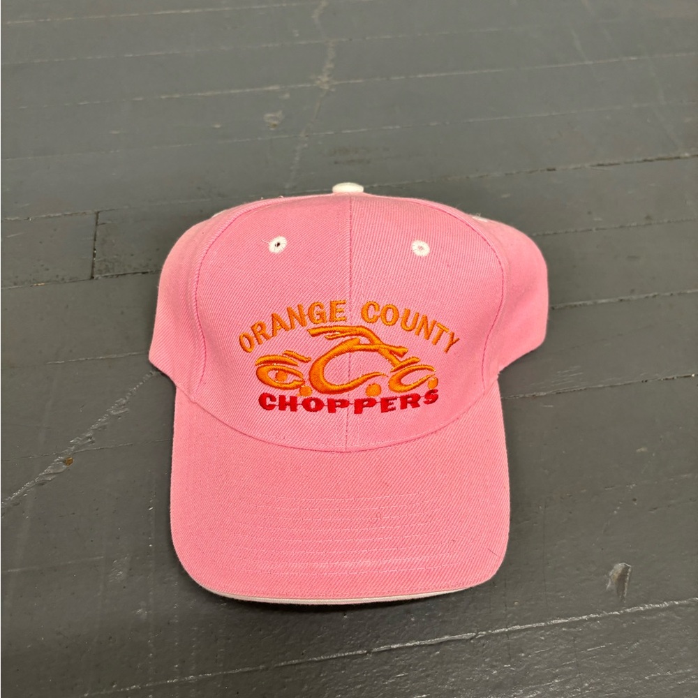 Y2K Orange County chopper hat